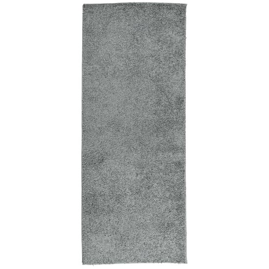 Vloerkleed Pamplona Shaggy Hoogpolig Modern Groen 80 x 200 cm