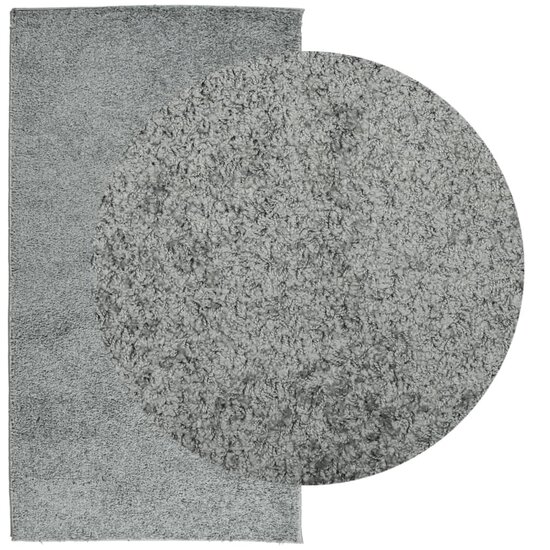 Vloerkleed Pamplona Shaggy Hoogpolig Modern Groen 60 x 110 cm