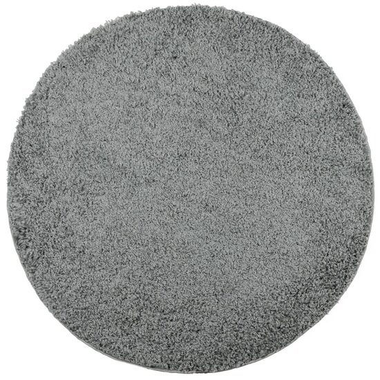 Vloerkleed Pamplona Shaggy Hoogpolig Modern Groen &Oslash; 120 cm