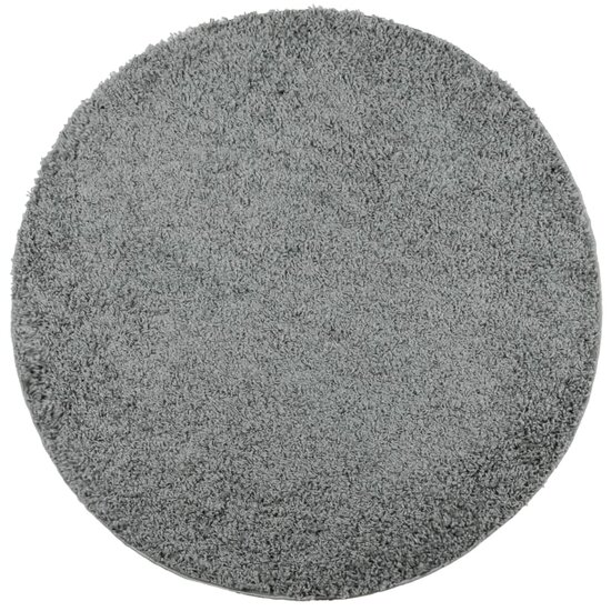 Vloerkleed Pamplona Shaggy Hoogpolig Modern Groen &Oslash; 160 cm