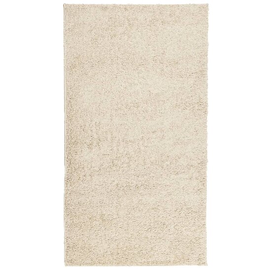 Vloerkleed Pamplona Shaggy Hoogpolig Modern Kleur Goud 60 x 110 cm