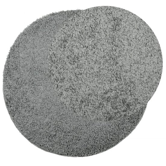 Vloerkleed Pamplona Shaggy Hoogpolig Modern Groen &Oslash; 100 cm