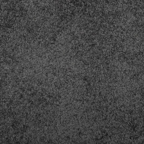 Vloerkleed PAMPLONA shaggy hoogpolig 200x280 cm antraciet