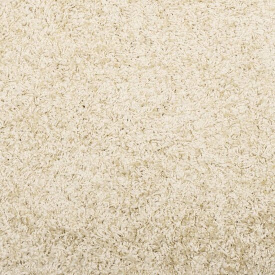 Vloerkleed PAMPLONA shaggy hoogpolig modern 200x280 cm goud