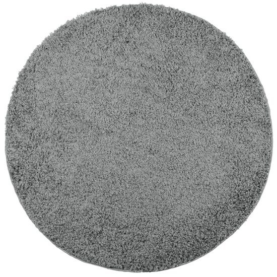 Vloerkleed PAMPLONA shaggy hoogpolig modern &Oslash; 240 cm groen