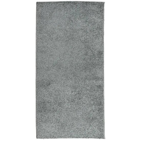 Vloerkleed PAMPLONA shaggy hoogpolig modern 100x200 cm groen