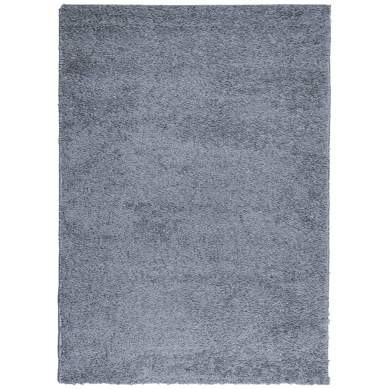 Vloerkleed Pamplona Shaggy Hoogpolig Modern Blauw 200 x 280 cm