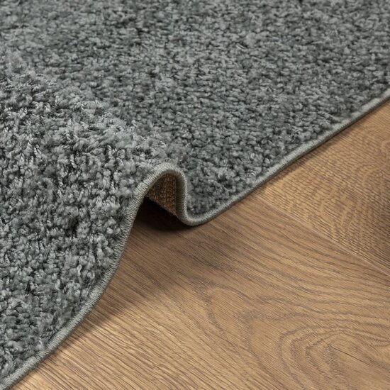 Vloerkleed Pamplona Shaggy Hoogpolig Modern Groen 200 x 200 cm