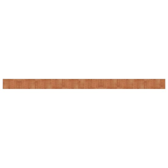 Vloerkleed Rechthoekig Bamboe 60 x 1000 cm Bruin