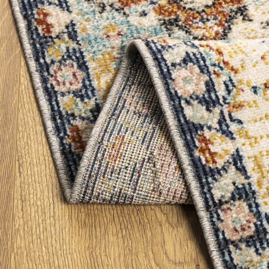 Vloerkleed Arbizu Binnen En Buiten Vintage Stijl 80 x 150 cm Multikleur