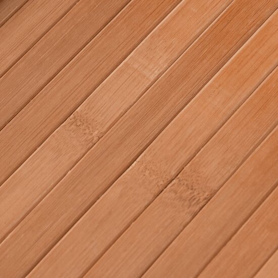 Vloerkleed Rechthoekig Bamboe 70 x 500 cm Naturel