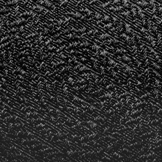 Vloerkleed Zizur Binnen En Buiten Jute Look Antraciet 80 x 200 cm Rond