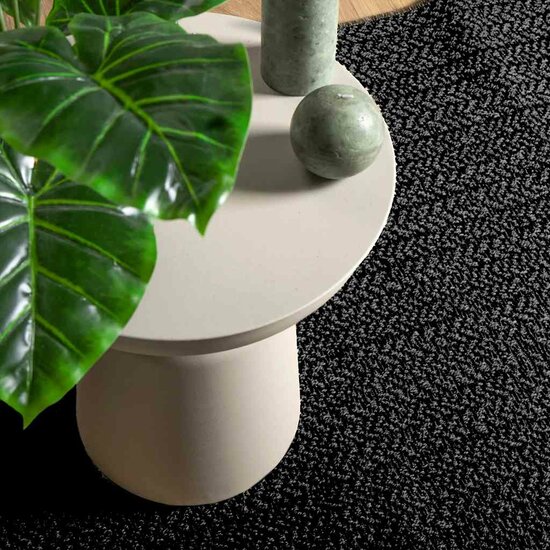 Vloerkleed Zizur Binnen En Buiten 120X170Cm Jute Look Antraciet 120 x 170 cm Rechthoekig