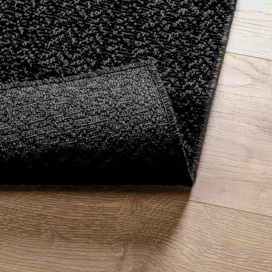 Vloerkleed Zizur Binnen En Buiten 120X170Cm Jute Look Antraciet 120 x 170 cm Rechthoekig