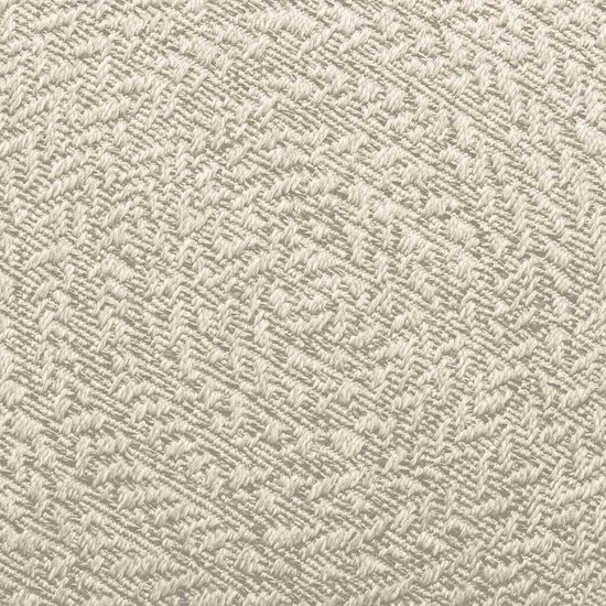 Vloerkleed Zizur Binnen En Buiten Jute Look Cr&egrave;me &Oslash; 120 cm Rond