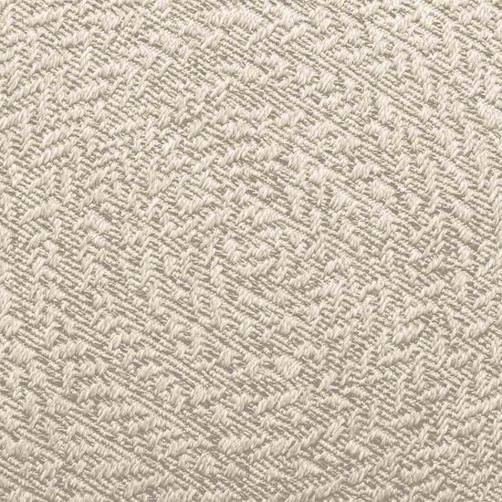 Vloerkleed Zizur Room Binnen En Buiten Jute Look Cr&egrave;me 240 x 340 cm Rond