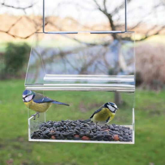 Esschert Design Vogelvoedertafel Hangend Acryl