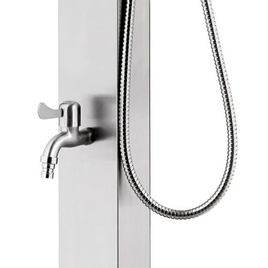 Buitendouche 220 Cm Roestvrij Staal