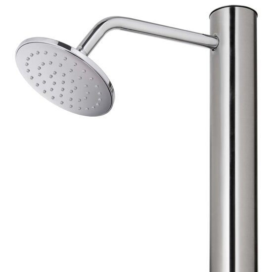 Buitendouche 215 cm roestvrij staal