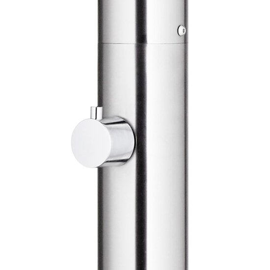 Buitendouche 215 cm roestvrij staal