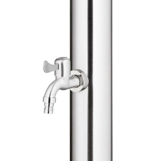 Buitendouche 215 cm roestvrij staal