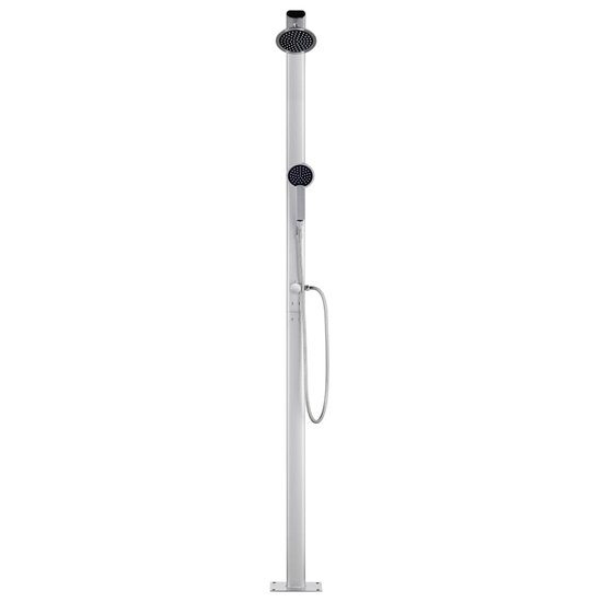Buitendouche 215 cm aluminium