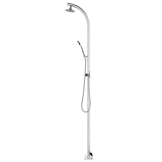 Buitendouche 215 cm aluminium