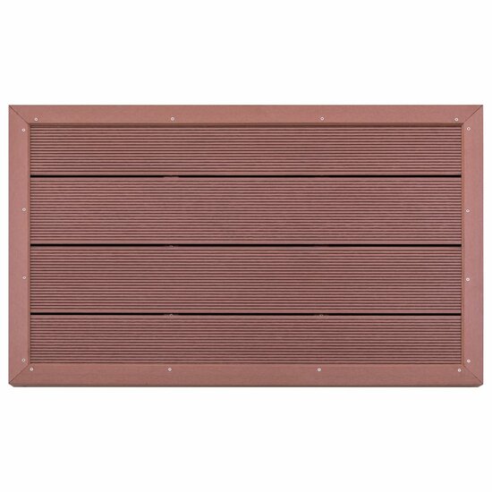 Vloerelement voor solardouche 101x63x5,5 cm HKC bruin