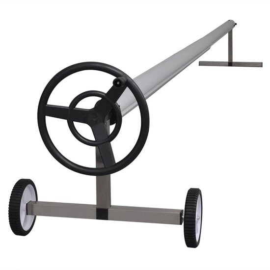 Zwembadhoes roller met roestvrijstalen frame