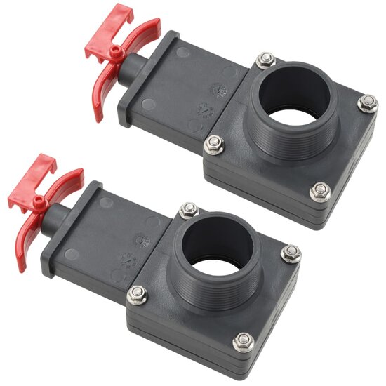 Zwembadklep 2 St 1,5&amp;quot;
