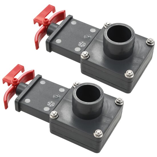 Zwembadklep 2 st 1,5&amp;quot;
