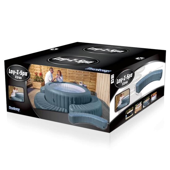 Bestway Omranding Voor Ronde Spa&#039;s Lay-Z-Spa Opblaasbaar