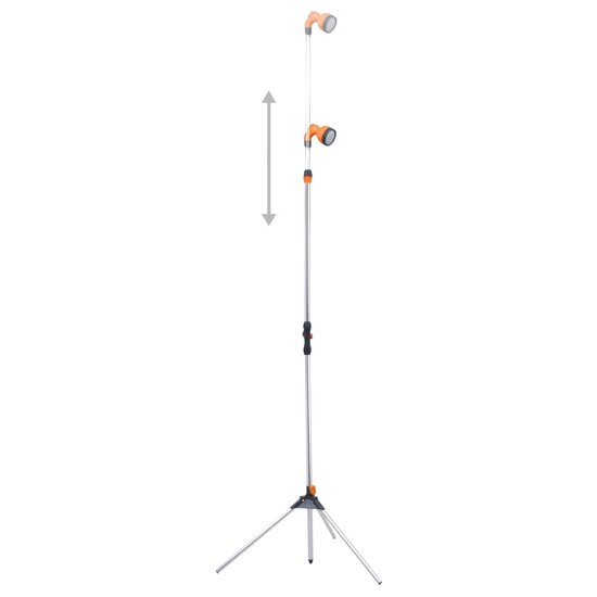 Buitendouche met statief 221 cm aluminium