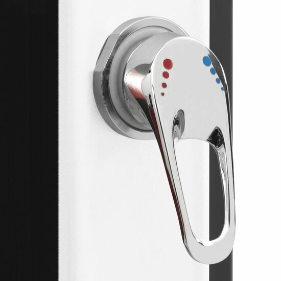 Buitendouche Solar Met Douchekop En Kraan 35 L Zilver