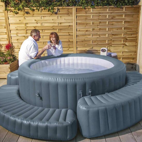Lay-Z-Spa Omranding voor ronde spa&#039;s opblaasbaar