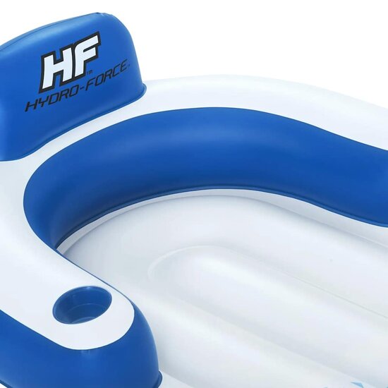 Hydro-Force Drijfbed 183x97 cm blauw