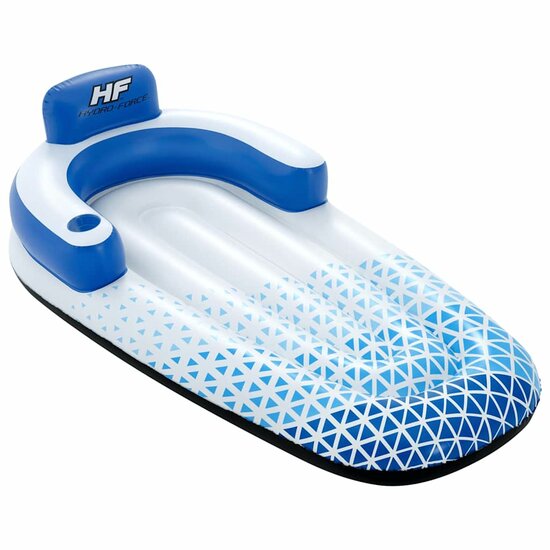 Hydro-Force Drijfbed 183x97 cm blauw