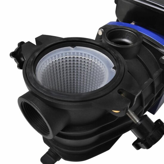 Elektrische Zwembadpomp 500W Blauw 9000 l/h