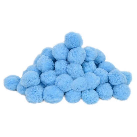 Zwembadfilterbal Antibacterieel Polyetheen 700 g Blauw
