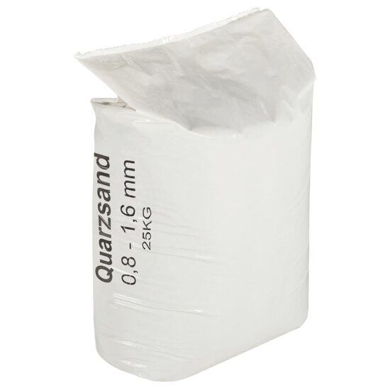 Filterzand 25 Kg 0,8-1,6 Mm 0.8-1.6 mm