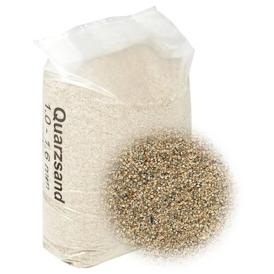 Filterzand 25 Kg 1,0-1,6 Mm 1.0-1.6 mm