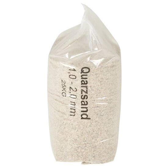 Filterzand 25 kg 1,0-2,0 mm