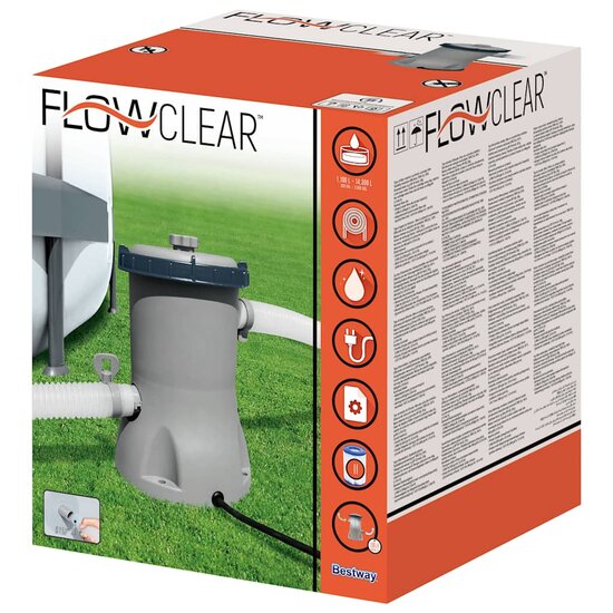Bestway Flowclear Zwembadfilterpomp 2006 L/U