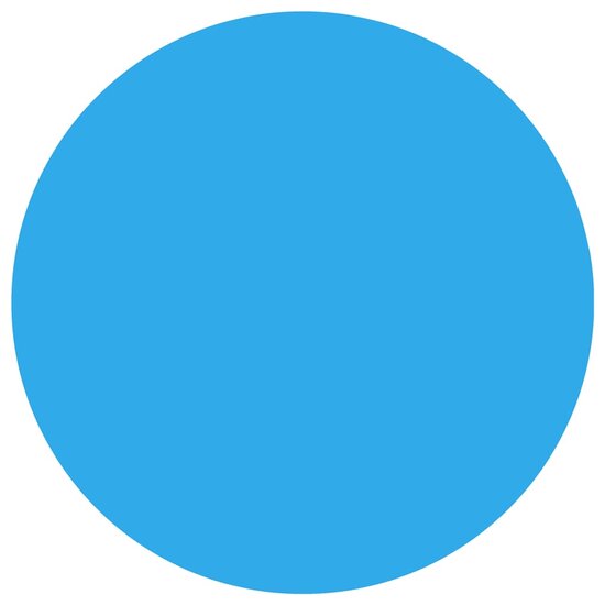 Solar zwembadfolie drijvend rond 250 cm PE blauw
