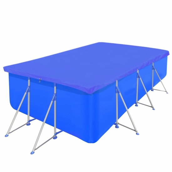 Zwembadhoes rechthoekig 90 g/m&sup2; 394x207 cm PE