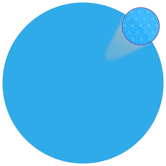 Zwembadzeil Rond 549 Cm Pe &Oslash; 549 cm Blauw