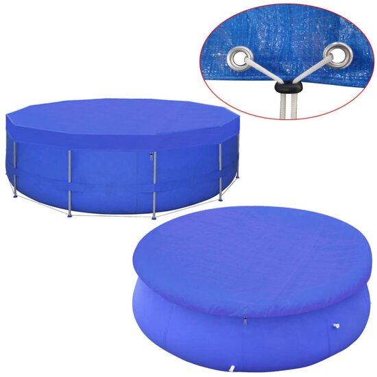 Zwembadhoes Rond 90 G/M&sup2; 540 Cm Pe 1 &Oslash; 540 cm