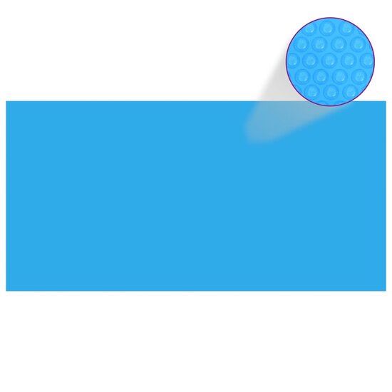 Zwembadhoes Pe 600 x 300 cm Blauw