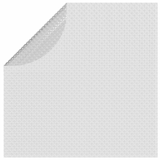 Zwembadfolie Solar Drijvend 417 Cm Pe &Oslash; 417 cm Grijs
