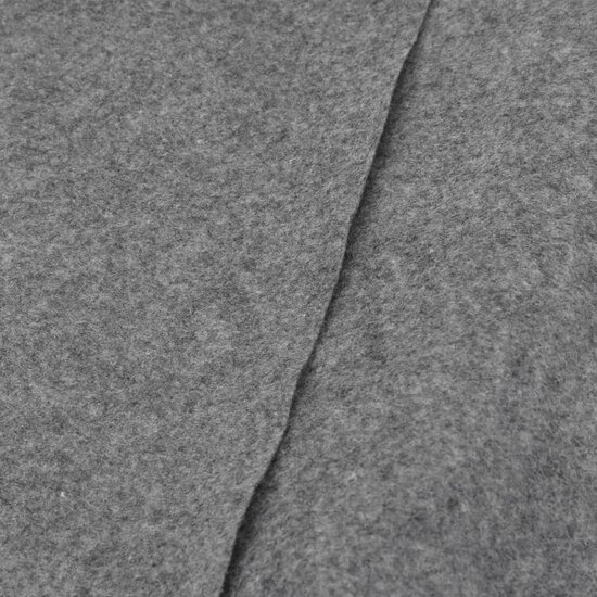 Zwembadgrondzeil &Oslash;366 Cm Polyester Geotextiel Lichtgrijs &Oslash; 366 cm (1 mm)